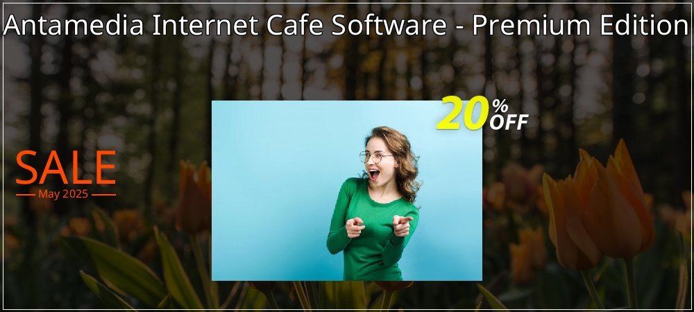 Antamedia Internet Cafe Software - Premium Edition coupon on National Pizza Party Day discount