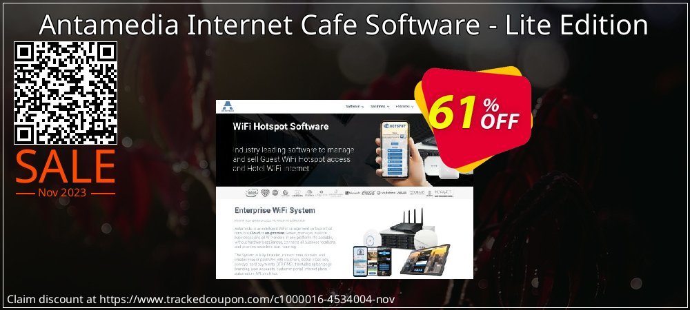 Antamedia Internet Cafe Software - Lite Edition coupon on World Password Day offering discount