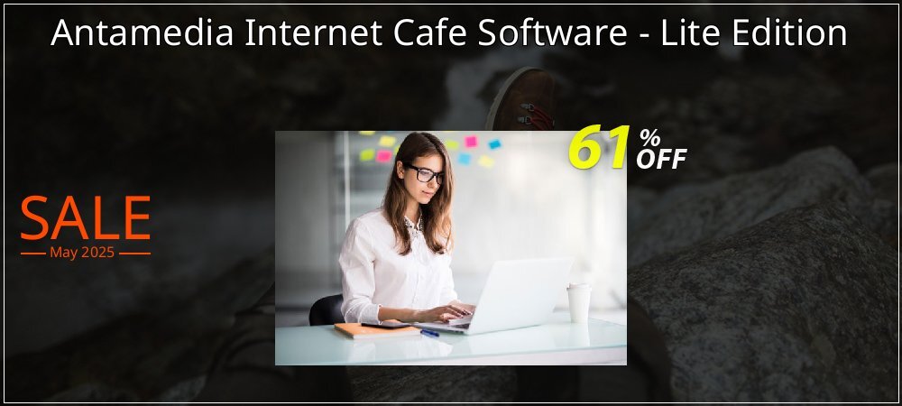 Antamedia Internet Cafe Software - Lite Edition coupon on World Password Day offering discount