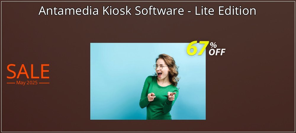 Antamedia Kiosk Software - Lite Edition coupon on Working Day super sale