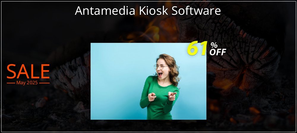 Antamedia Kiosk Software coupon on National Pizza Party Day discounts