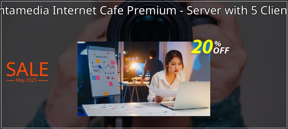 Antamedia Internet Cafe Premium - Server with 5 Clients coupon on Easter Day offering sales