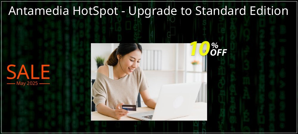 Antamedia HotSpot - Upgrade to Standard Edition coupon on April Fools Day offering sales