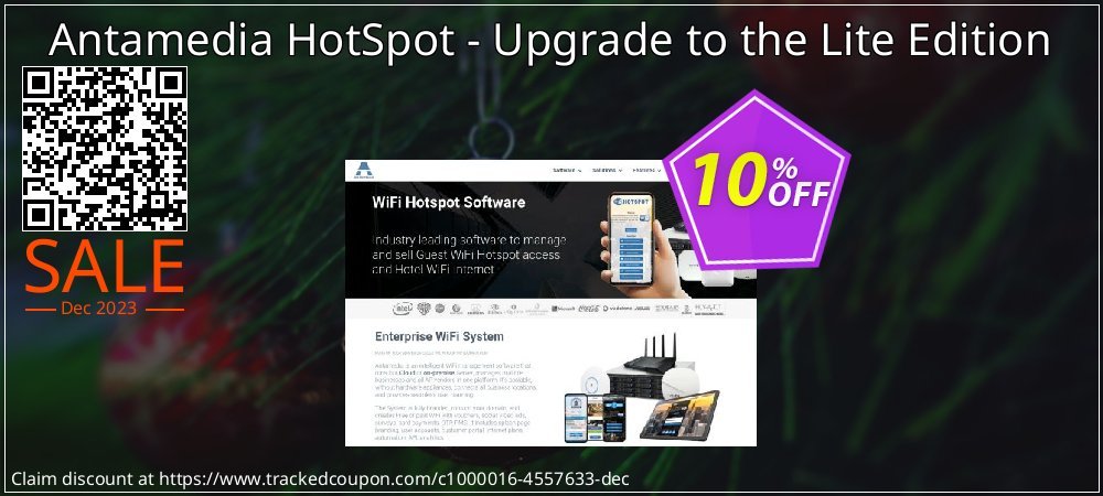 Antamedia HotSpot - Upgrade to the Lite Edition coupon on Easter Day discounts