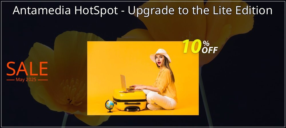 Antamedia HotSpot - Upgrade to the Lite Edition coupon on National Pizza Party Day promotions