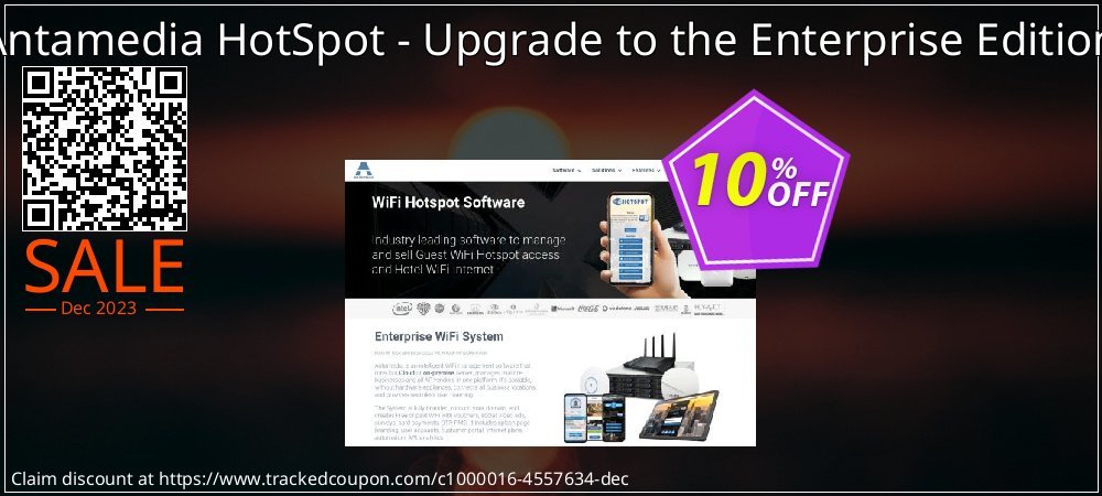 Antamedia HotSpot - Upgrade to the Enterprise Edition coupon on Tell a Lie Day promotions