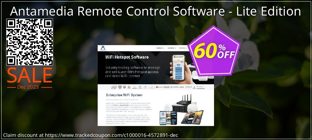 Get 60% OFF Antamedia Remote Control Software - Lite Edition discounts