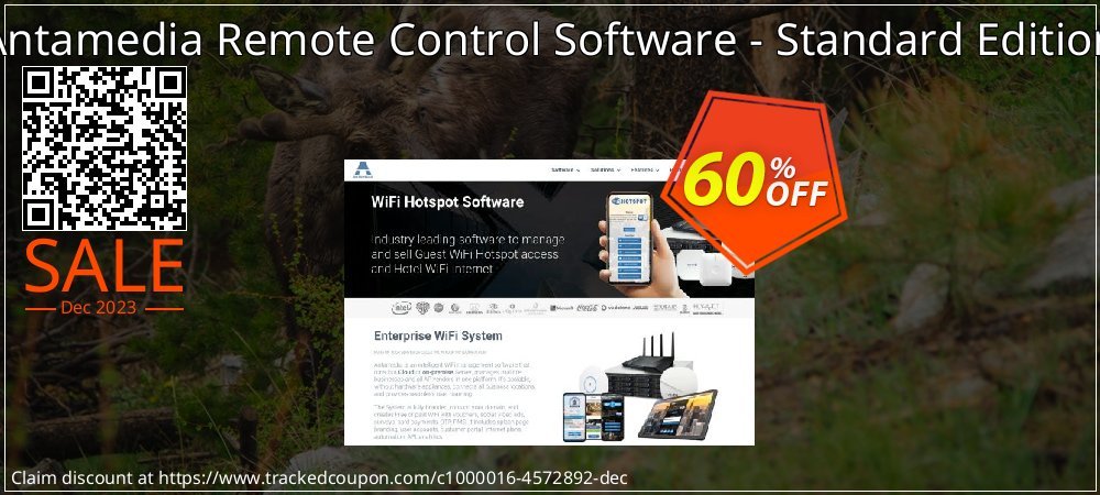 Get 60% OFF Antamedia Remote Control Software - Standard Edition offer