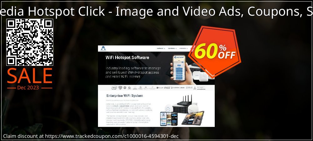 Get 60% OFF Antamedia Hotspot Click - Image and Video Ads, Coupons, Surveys offering discount
