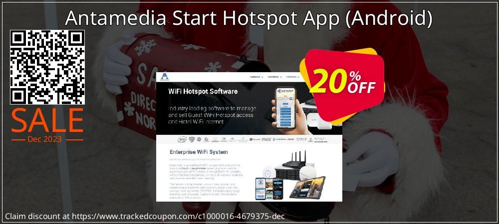 Antamedia Start Hotspot App - Android  coupon on National Walking Day super sale
