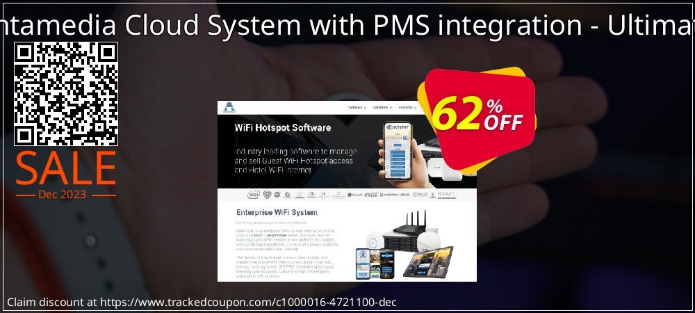 Antamedia Cloud System with PMS integration - Ultimate coupon on World Backup Day super sale