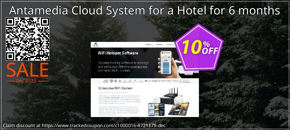 Antamedia Cloud System for a Hotel for 6 months coupon on April Fools' Day offering discount