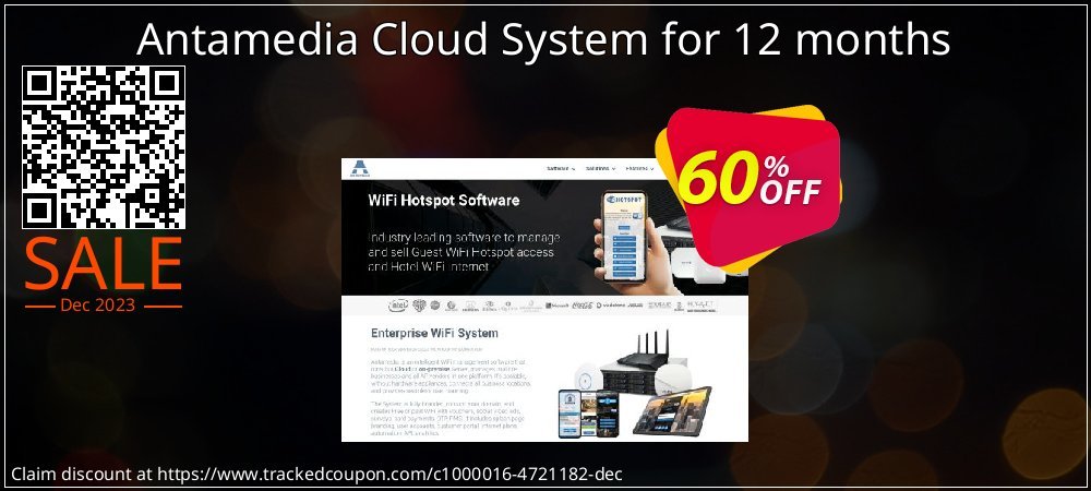 Antamedia Cloud System for 12 months coupon on April Fools' Day promotions