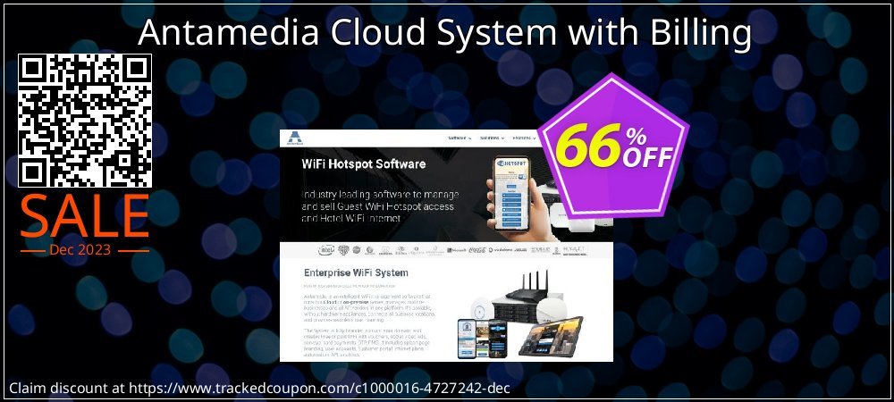 Antamedia Cloud System with Billing coupon on April Fools' Day offer