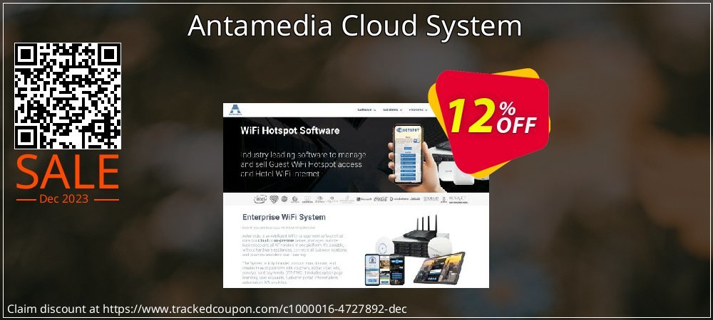 Antamedia Cloud System coupon on April Fools' Day offering discount