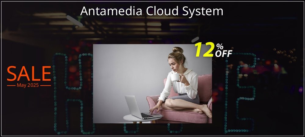 Antamedia Cloud System coupon on April Fools' Day offering discount