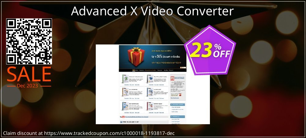 Advanced X Video Converter coupon on Working Day discounts