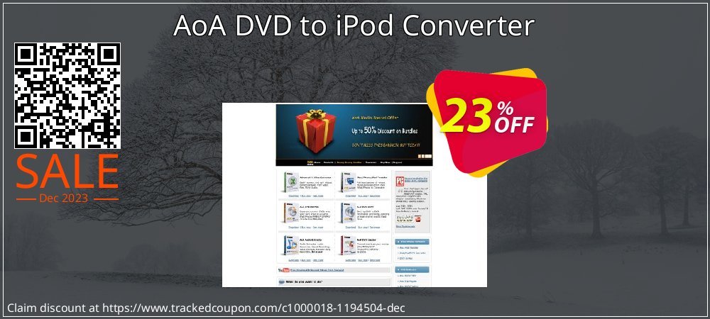 AoA DVD to iPod Converter coupon on Tell a Lie Day sales