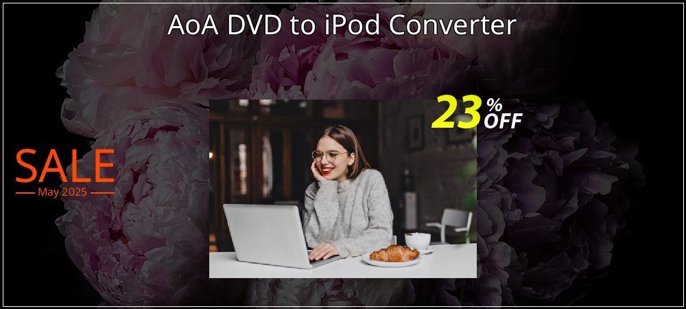 AoA DVD to iPod Converter coupon on National Smile Day deals