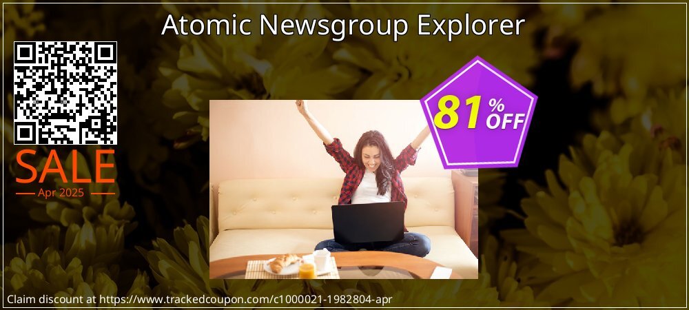 Atomic Newsgroup Explorer coupon on Tell a Lie Day offer