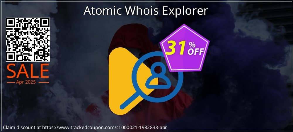 Atomic Whois Explorer coupon on Easter Day offering discount