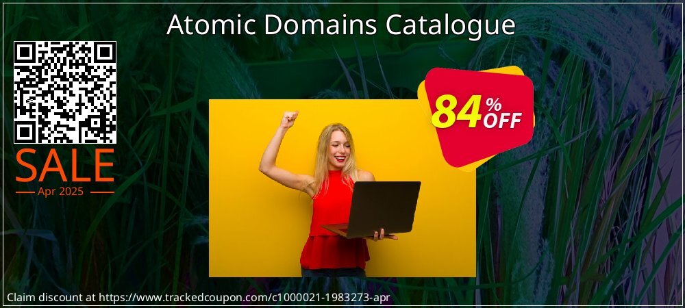 Atomic Domains Catalogue coupon on Constitution Memorial Day offering discount