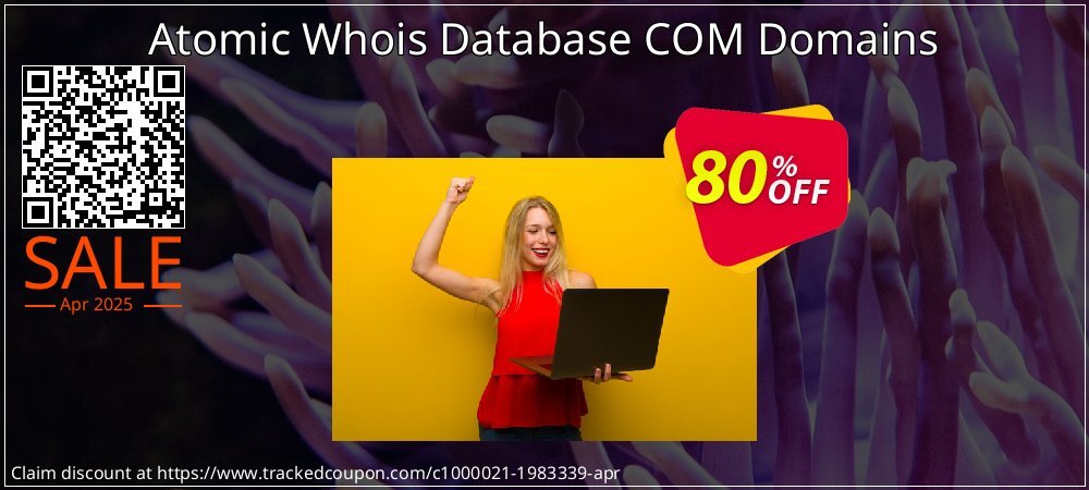 Atomic Whois Database COM Domains coupon on World Password Day discounts