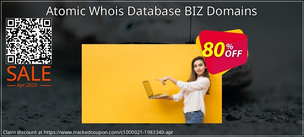 Atomic Whois Database BIZ Domains coupon on National Walking Day discounts