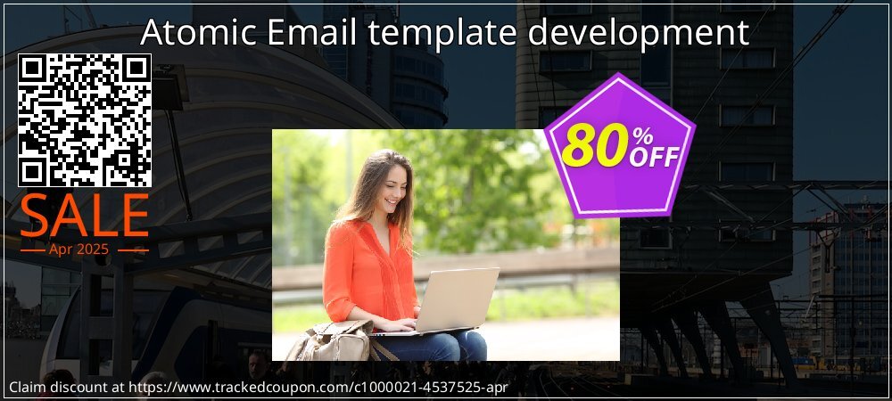 Atomic Email template development coupon on National Walking Day deals