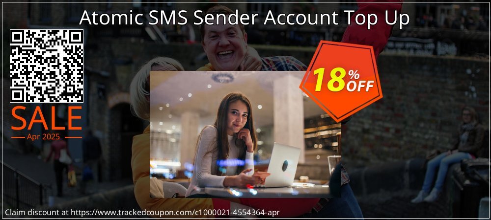 Atomic SMS Sender Account Top Up coupon on World Password Day offer