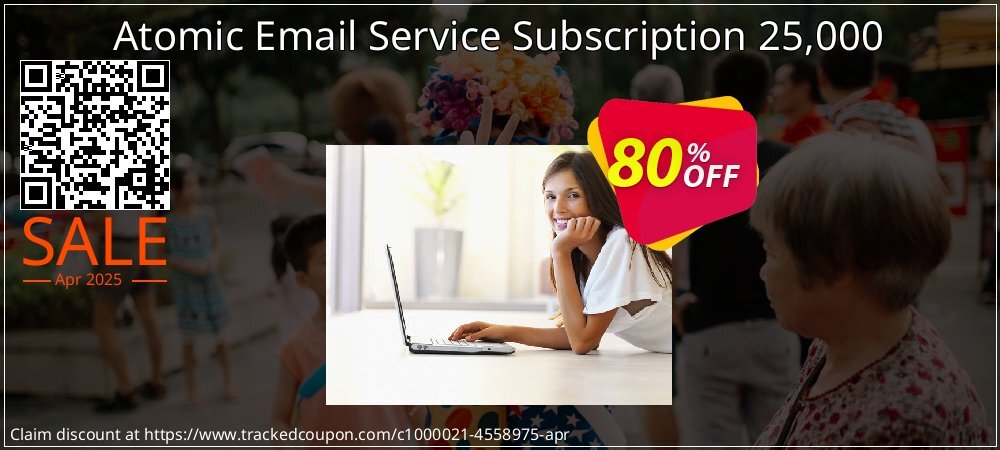 Atomic Email Service Subscription 25,000 coupon on National Walking Day offering discount