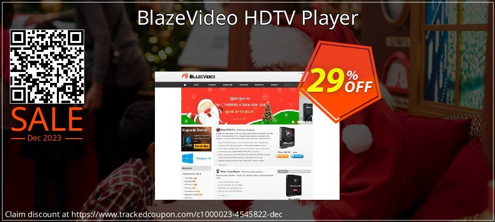 Get 29% OFF BlazeVideo HDTV Player offering sales
