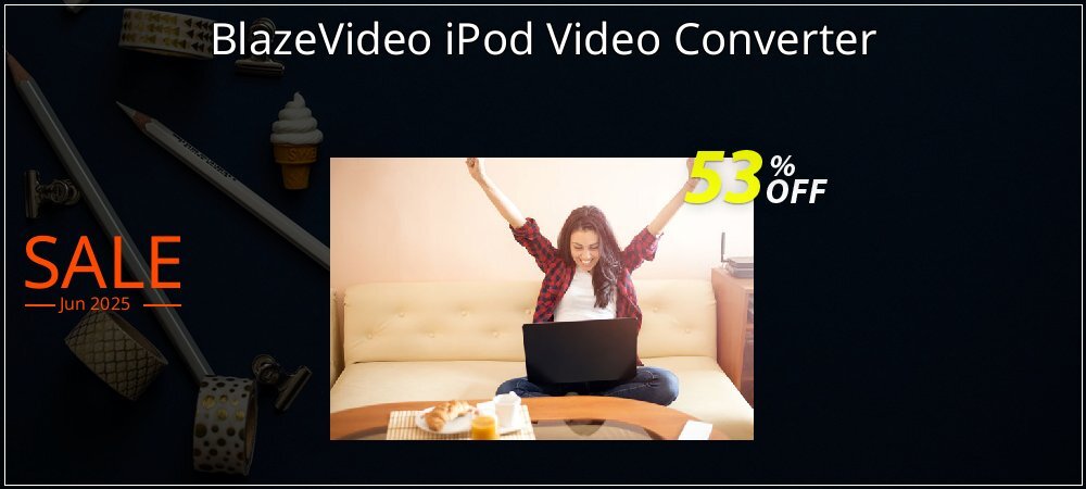 BlazeVideo iPod Video Converter coupon on April Fools' Day deals