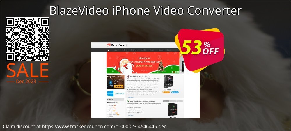 BlazeVideo iPhone Video Converter coupon on National Walking Day offering discount