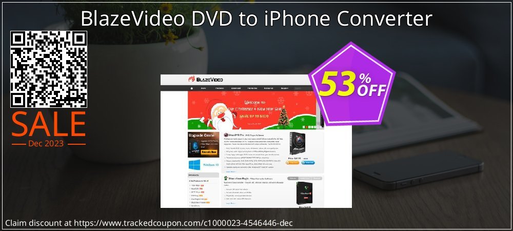 BlazeVideo DVD to iPhone Converter coupon on World Party Day offering sales