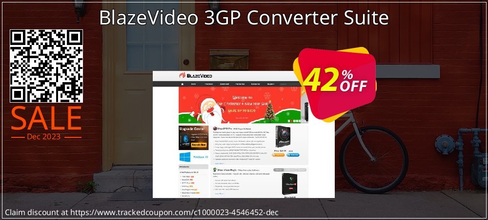 BlazeVideo 3GP Converter Suite coupon on April Fools' Day offer