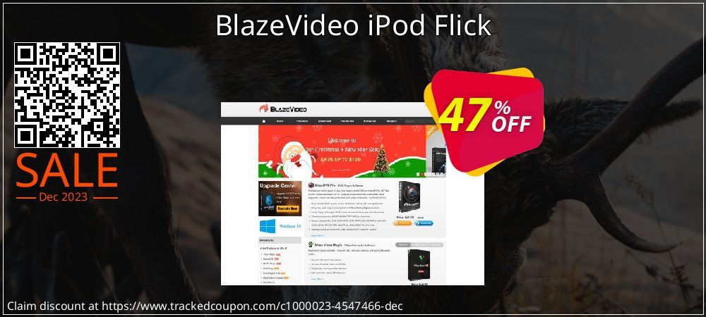 BlazeVideo iPod Flick coupon on National Loyalty Day sales