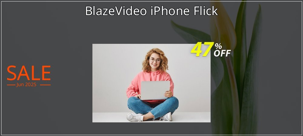 BlazeVideo iPhone Flick coupon on Easter Day deals