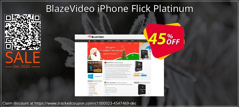 BlazeVideo iPhone Flick Platinum coupon on World Password Day discount