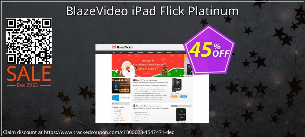 BlazeVideo iPad Flick Platinum coupon on Palm Sunday discount