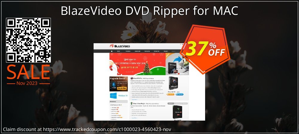 BlazeVideo DVD Ripper for MAC coupon on Easter Day offering sales