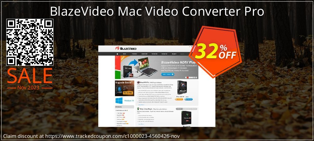 BlazeVideo Mac Video Converter Pro coupon on World Party Day promotions