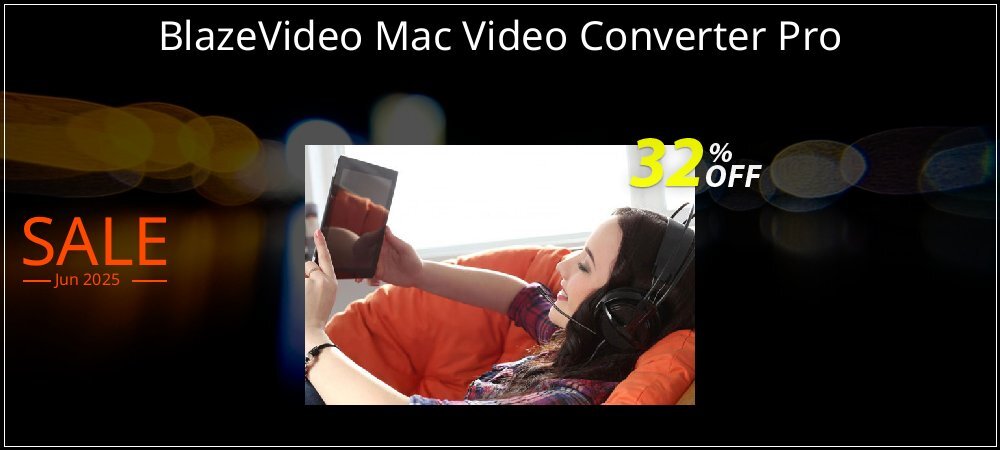 BlazeVideo Mac Video Converter Pro coupon on World Party Day promotions