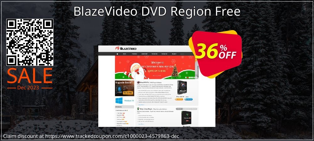 BlazeVideo DVD Region Free coupon on Easter Day offering sales
