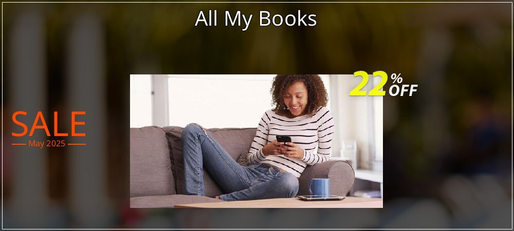 All My Books coupon on Virtual Vacation Day offering sales