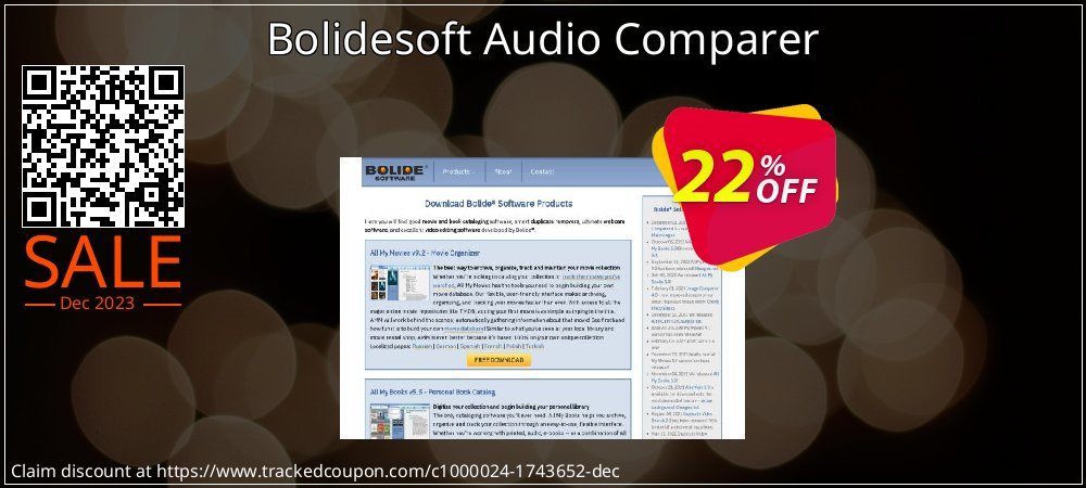 Bolidesoft Audio Comparer coupon on April Fools' Day deals