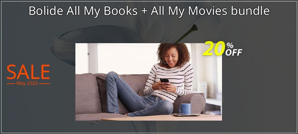 Bolide All My Books + All My Movies bundle coupon on World Party Day sales