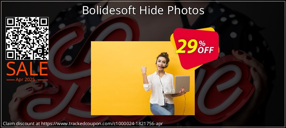 Bolidesoft Hide Photos coupon on Palm Sunday offer