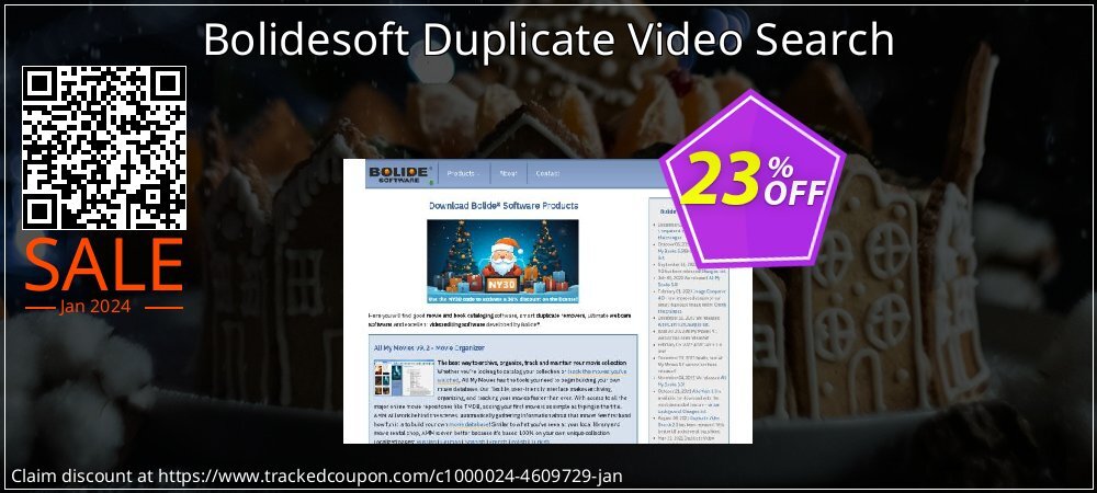 Bolidesoft Duplicate Video Search coupon on National Cheese Day discount