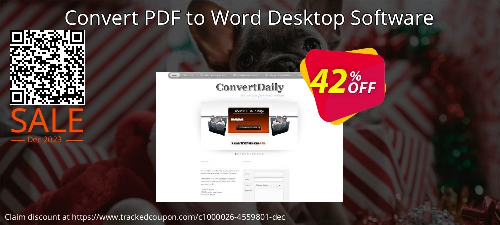 Convert PDF to Word Desktop Software coupon on World Whisky Day promotions